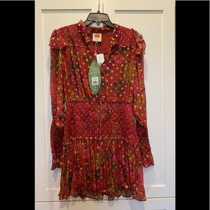 Farm Rio Banana Flowers dress Brand New size Medium M